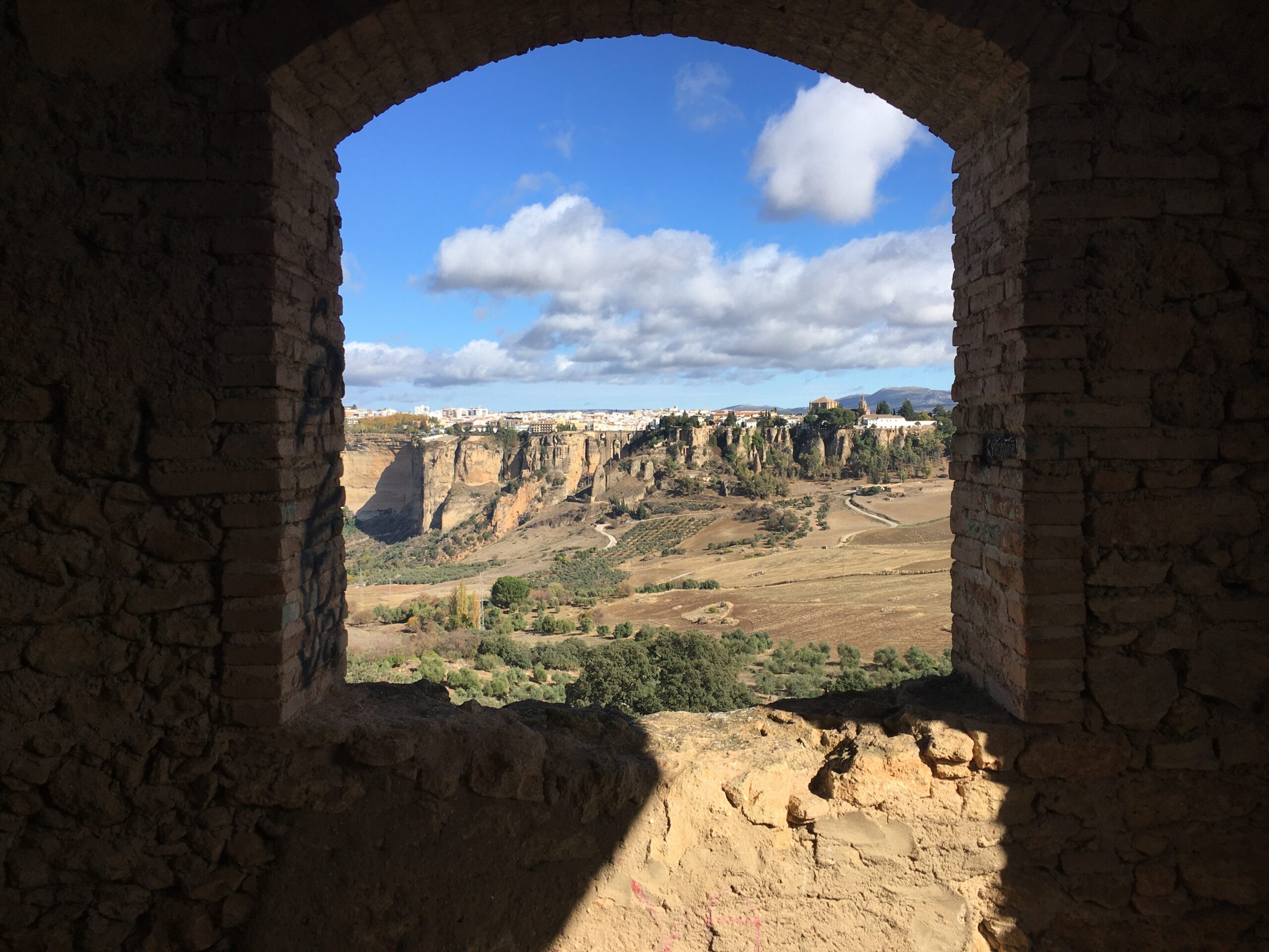 vistas de ronda desde villa apolo